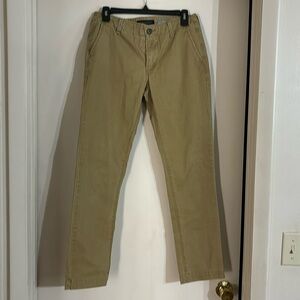 Aeropostale slim straight chino pants